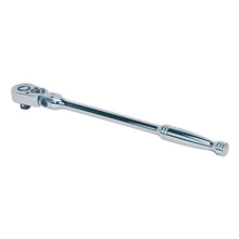 Load image into Gallery viewer, Sealey Ratchet Wrench 3/8&quot; Drive - Flexi-Head 300mm Pear-Head Flip Reverse (Premier)
