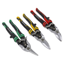 Load image into Gallery viewer, Sealey High Leverage Aviation Tin Snip Set 3pc

