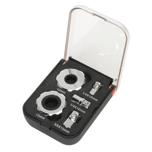 Sealey Palm Ratchet Set 5pc 1/4" & 3/8" Drive (Premier)