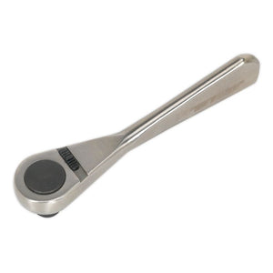 Sealey Bit Driver Ratchet Micro 1/4" Hex Stainless Steel (Premier)