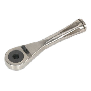 Sealey Bit Driver Ratchet Micro 1/4" Hex Stainless Steel - Additional Base Drive (Premier)