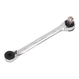 Sealey Ratchet Spanner 1/4" Hex x 5/16" Hex Drive, 1/4" Drive Adaptor (Premier)
