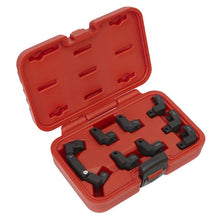 Load image into Gallery viewer, Sealey Injector Pipe Socket Set 9pc 3/8&quot; Drive

