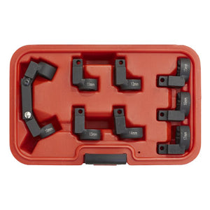 Sealey Injector Pipe Socket Set 9pc 3/8" Drive