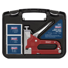 Load image into Gallery viewer, Sealey Staple &amp; Brad Nail Gun Heavy-Duty 4-14mm

