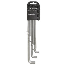 Load image into Gallery viewer, Sealey Hex Key Set 9pc Extra-Long Stubby Element - Metric (Premier)
