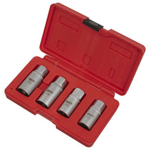 Load image into Gallery viewer, Sealey Stud Extractor Set 4pc 1/2" Drive Metric
