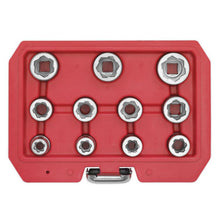 Load image into Gallery viewer, Sealey Bolt Extractor Socket Set 11pc 3/8" Drive Metric
