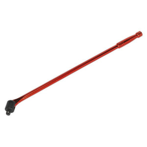 Sealey Breaker Bar 600mm (24") - 1/2" Drive Red (Premier)