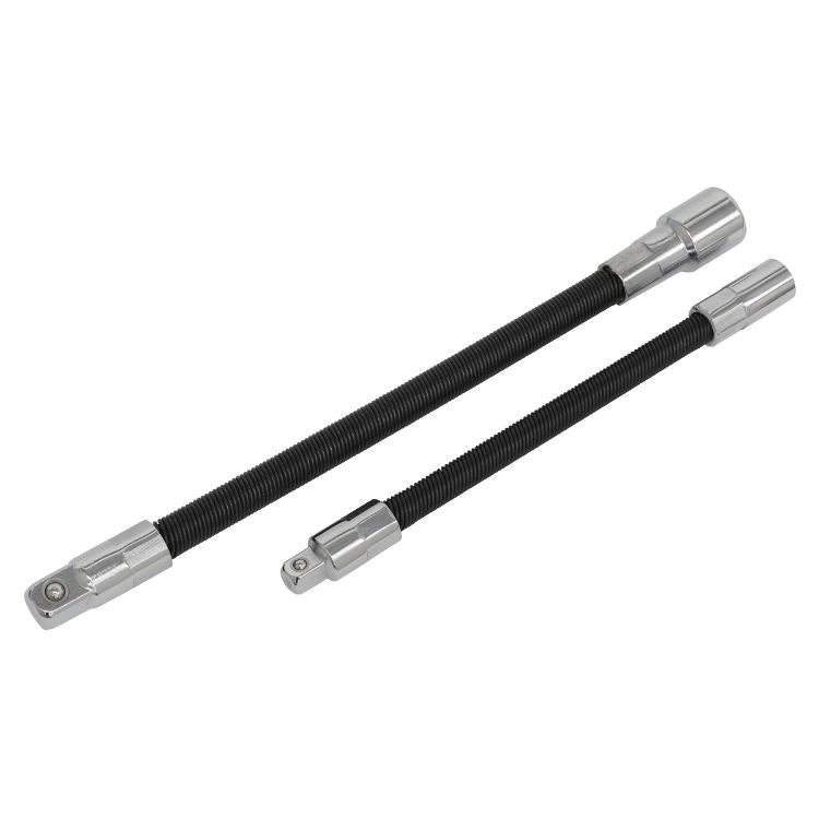 Sealey Flexible Extension Adaptor Set 2pc 1/4