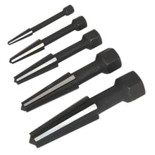 Load image into Gallery viewer, Sealey Screw Extractor Set 5pc Double Edge
