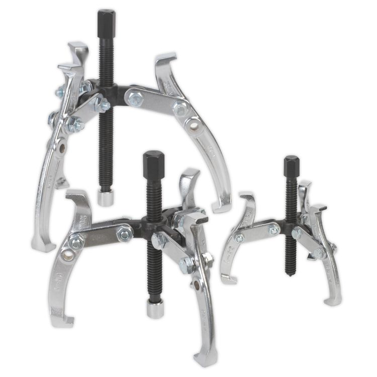 Sealey Gear Reversible Puller Set 3pc Triple Leg
