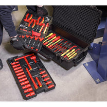 Load image into Gallery viewer, Sealey 1000V Insulated Tool Kit 3/8&quot; Drive 50pc (Premier)
