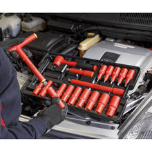 Load image into Gallery viewer, Sealey 1000V Insulated Tool Kit 1/2&quot; Drive 49pc (Premier)
