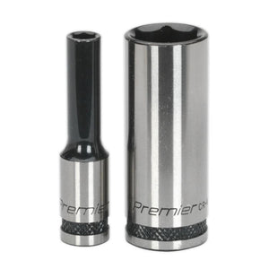 Sealey Socket Set 32pc 1/4" Drive 6pt WallDrive Metric Black Series (Premier)