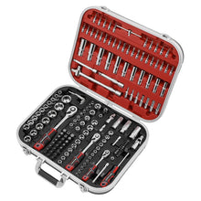 Load image into Gallery viewer, Sealey Socket Set 172pc 1/4&quot;, 3/8&quot; &amp; 1/2&quot; Sq Drive WallDrive (Premier)
