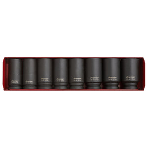 Sealey Impact Socket Set 8pc 3/4" Drive Deep Metric in Robust Storage Case (Premier)