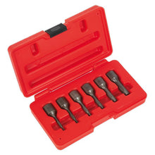 Load image into Gallery viewer, Sealey Screw Extractor Set 6pc 3/8&quot; Sq Drive
