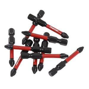 Sealey Phillips #2 Impact Power Tool Bits 50mm - 10pc (Premier)