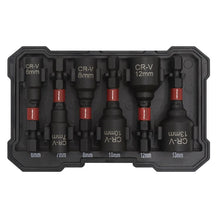 Load image into Gallery viewer, Sealey Nut Driver Set 6pc Impact Grade (Premier)
