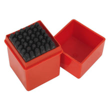 Load image into Gallery viewer, Sealey Letter and Number Punch/Stamp Set 36pc 2.5mm
