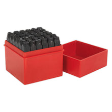 Load image into Gallery viewer, Sealey Letter and Number Punch/Stamp Set 36pc 8mm

