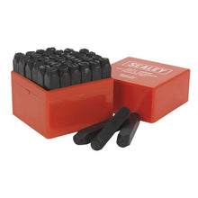 Load image into Gallery viewer, Sealey Letter and Number Punch/Stamp Set 36pc 10mm
