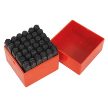 Load image into Gallery viewer, Sealey Letter and Number Punch/Stamp Set 36pc 10mm

