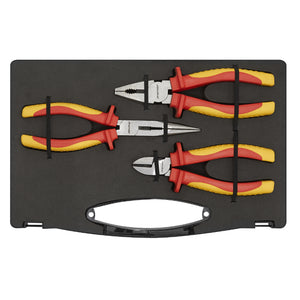 Sealey Pliers Set 3pc VDE Approved (Premier)