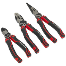 Load image into Gallery viewer, Sealey Pliers Set High Leverage 3pc (Premier)
