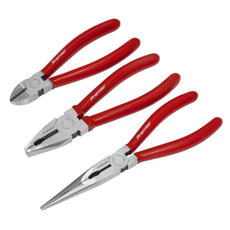 Sealey Pliers Set 3pc (Premier)