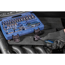 Load image into Gallery viewer, Sealey Socket Set 33pc 1/4&quot; Drive 6pt WallDrive Metric (Premier)
