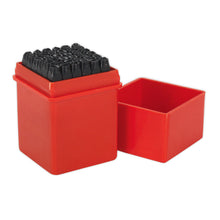 Load image into Gallery viewer, Sealey Letter and Number Punch/Stamp Set 36pc 4mm
