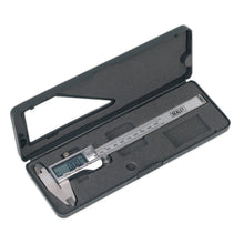 Load image into Gallery viewer, Sealey Digital Vernier Caliper 0-150mm (0-6&quot;) Stainless Steel
