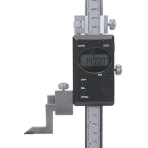 Sealey Digital Height Gauge 0-300mm (0-12")