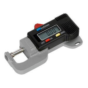 Sealey Digital External Micrometer 0-12.7mm (0-0.5")