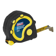 Load image into Gallery viewer, Sealey Rubber Tape Measure 5M (16ft) x 19mm Metric/Imperial
