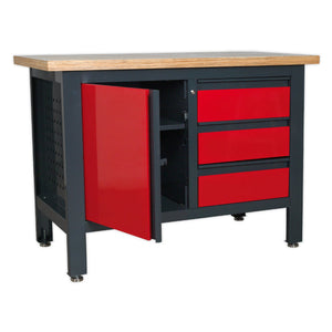 Sealey Workstation, 3 Drawers & Cupboard