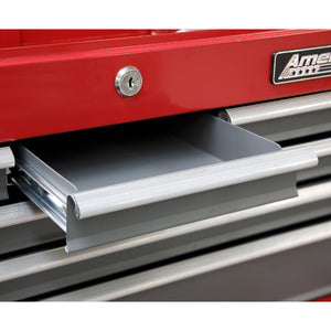 Sealey Topchest 6 Drawer Ball-Bearing Slides - Red/Grey
