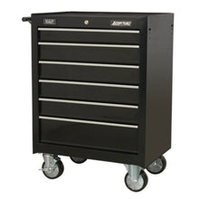 Load image into Gallery viewer, Sealey Rollcab 6 Drawer Ball-Bearing Slides Black
