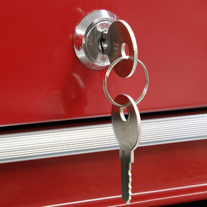 Sealey Rollcab 6 Drawer Ball-Bearing Slides Red