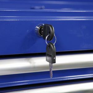 Sealey Topchest 5 Drawer Ball-Bearing Slides - Blue