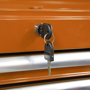 Sealey Topchest 5 Drawer Ball-Bearing Slides - Orange