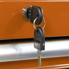 Load image into Gallery viewer, Sealey Rollcab 7 Drawer Ball-Bearing Slides Orange
