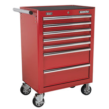 Load image into Gallery viewer, Sealey Rollcab 7 Drawer Ball-Bearing Slides Red (AP26479T)
