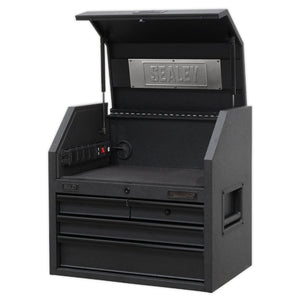Sealey Topchest 4 Drawer Soft Close Drawers & Power Strip 660mm