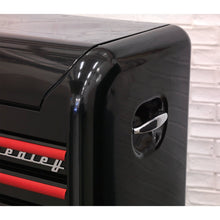Load image into Gallery viewer, Sealey Topchest 4 Drawer Wide Retro Style - Black, Red Anodised Drawer Pulls
