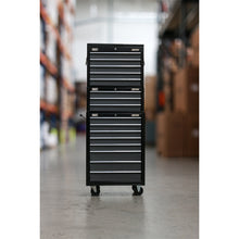 Load image into Gallery viewer, Sealey Toolchest Combination 16 Drawer Ball-Bearing Slides - Black/Grey (Siegen)
