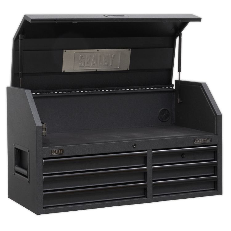 Sealey Topchest 6 Drawer Soft Close Drawers & Power Strip 1030mm