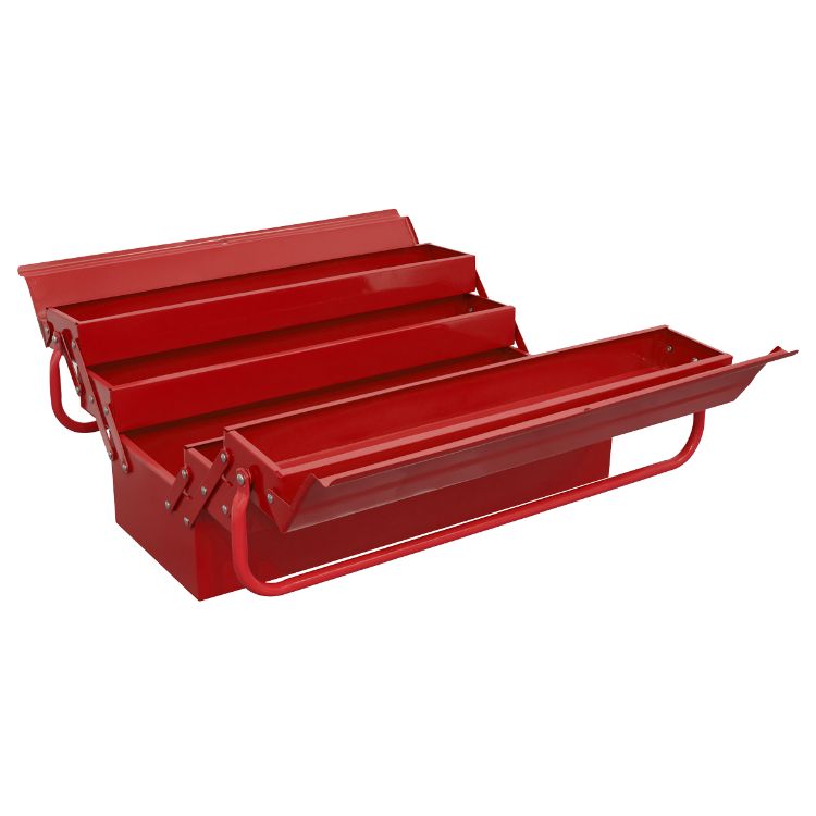 Sealey Cantilever Toolbox 4 Tray 530mm - Red